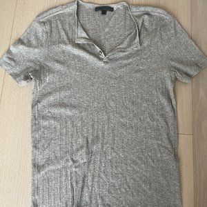 John Varvatos Collection Gray Shirt